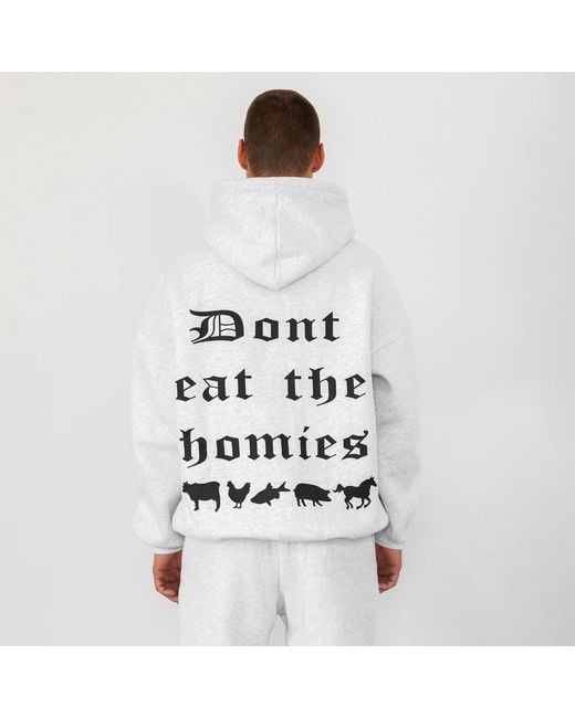 Dont Eat the Homies White Og Hoodie
