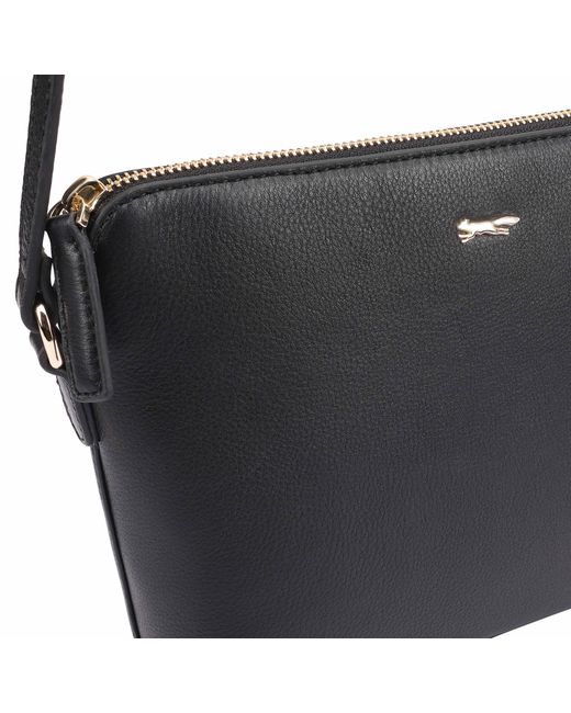 Paul Costelloe Black Lenya Leather Crossbody Bag