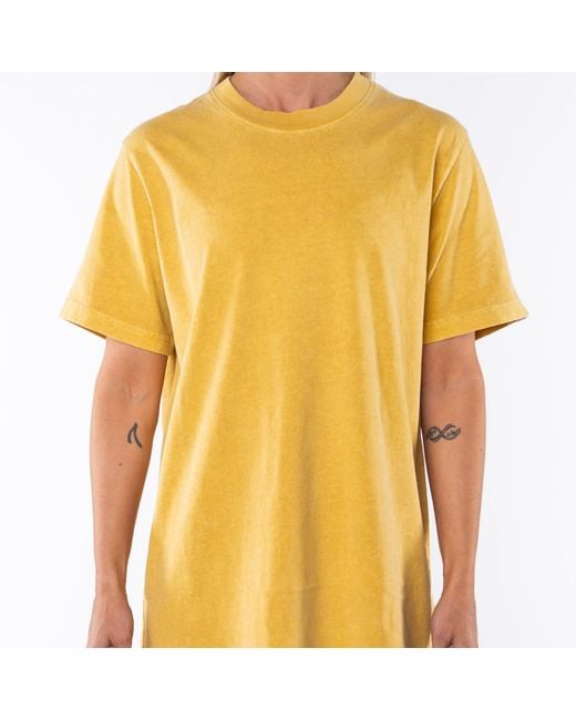 Ariko Yellow Sunrise Beach T-Shirt for men
