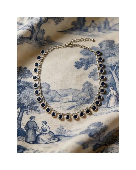 By Virgo Metallic Noctra Necklace