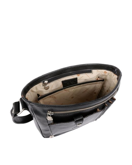 Time Resistance Black Leather Messenger Bag – The Stranger for men