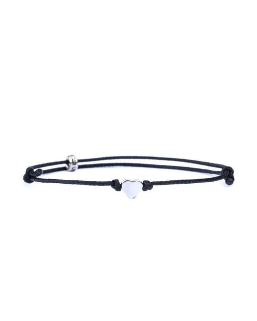 Harbour Uk Blue Heart Rope Bracelet