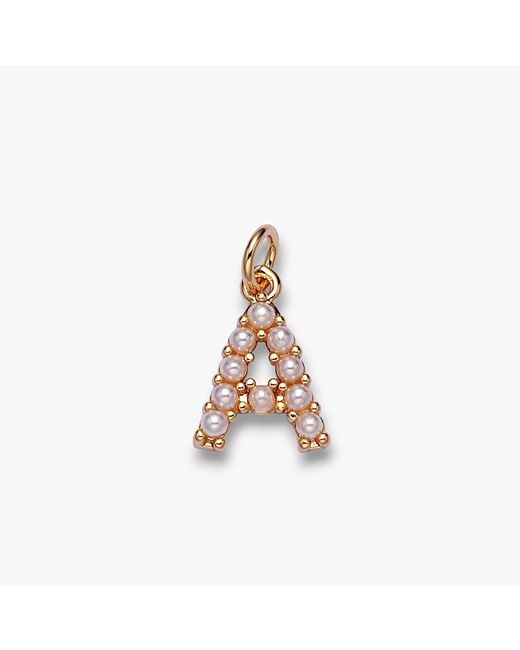 Alexie of Athens Metallic Delphi Monogram Talisman Pearls