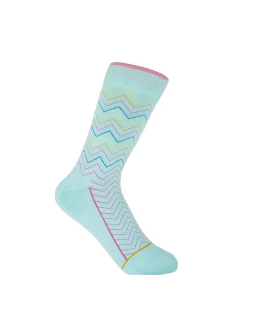 Peper Harow - Made in England Blue Oblique Socks Bundle