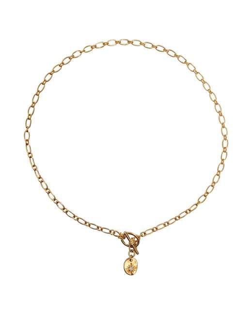IN CAUDA VENENUM Metallic Vega Necklace