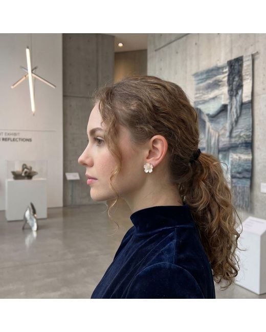 Mulgaro Metallic Caelia Earrings