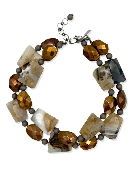 Jaredjamin Black Neutrals Rocky Mountain Necklace