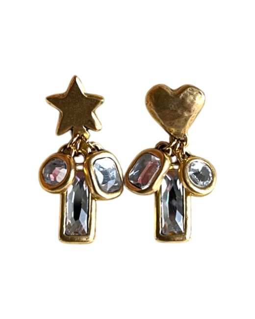 Sccollection Green Stevie Star & Heart Earrings