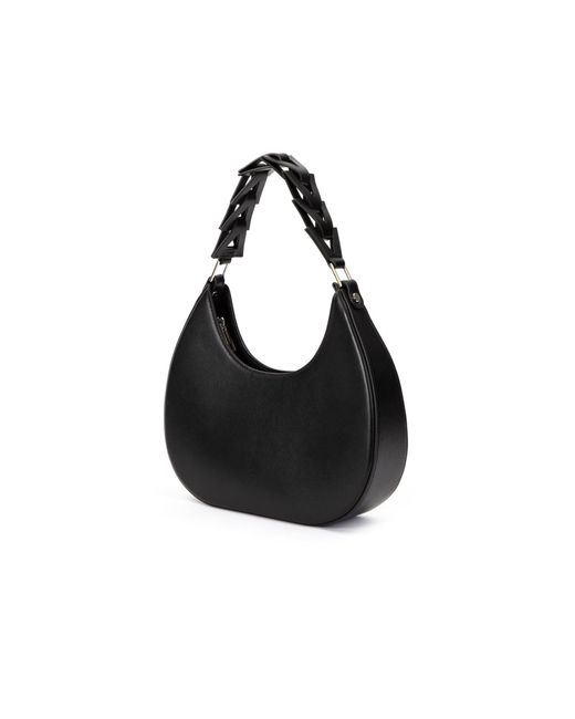 Jurgi Brand Black Napa Leather D Letter Bag