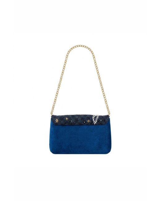 Artemis Muse White Cosmos Embellished Bag
