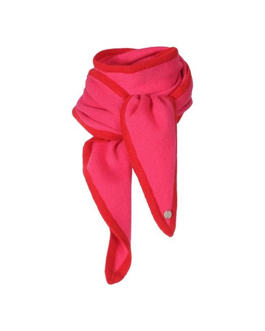 tirillm Red Ayla Small Neck Scarf