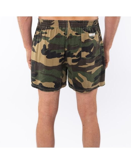 Ariko Green Camo Day Short