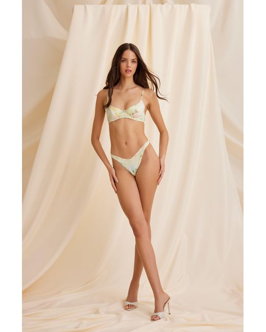 Scarlett Gasque Yellow Tallulah Thong