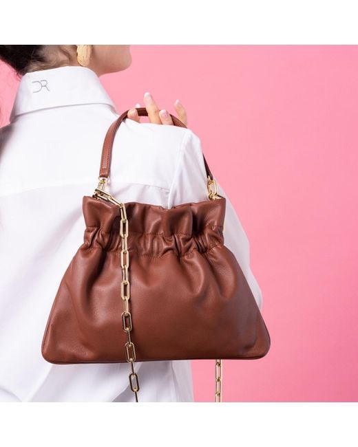 Danni Ro Brown Manhattan Bag