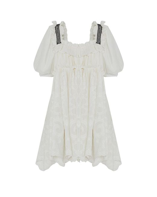 Nocturne White Elvina Dress