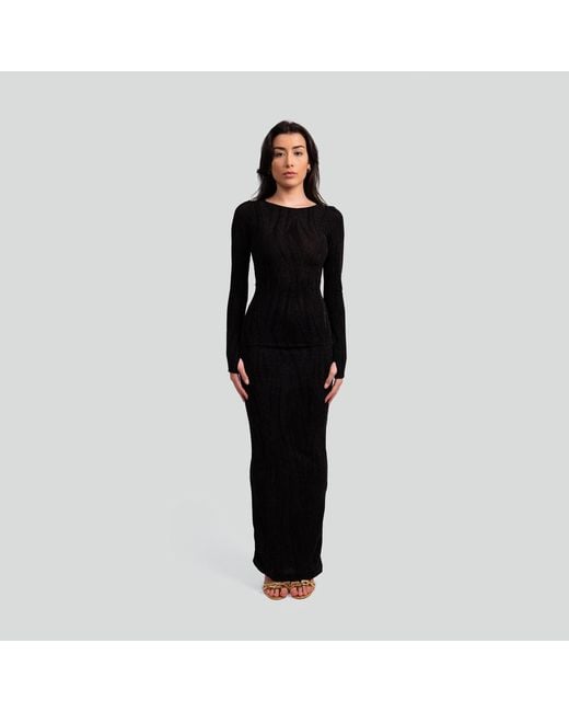 Maui X Lolita Black Regality Party Dress