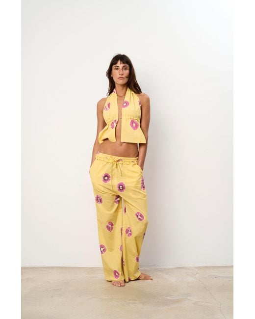 Par Y Escala Sl Yellow Jamu Top