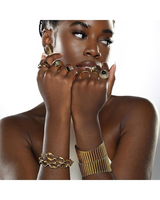 Superdivajewellery White Montego Glow Cuff