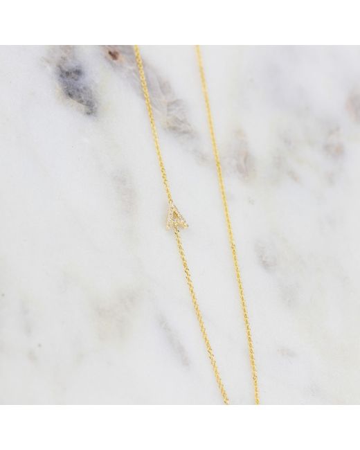 Maya Brenner 4 Initial Necklace 2025 | www.urbag.ws