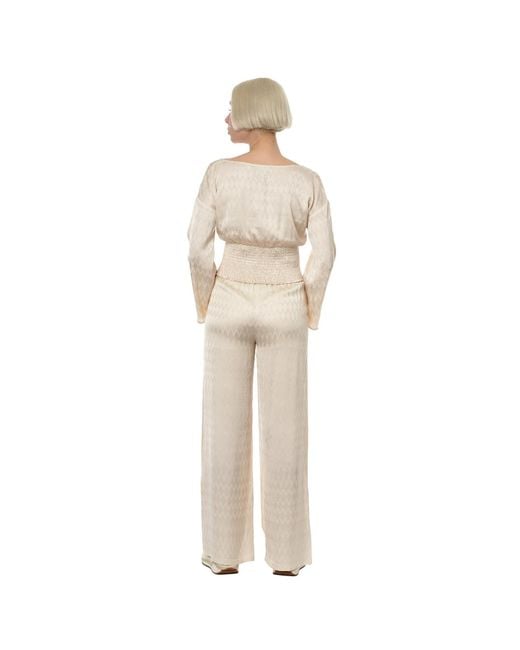MARGOT VII White Neutrals Me Blouse