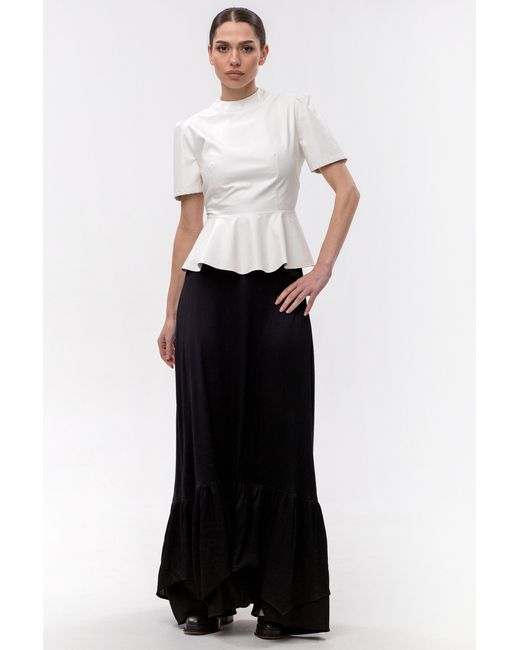 Maison Bogomil Black Flamenco Skirt