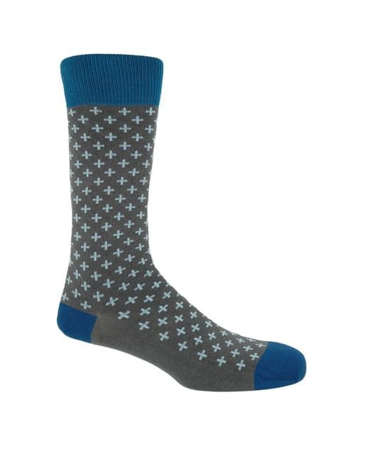 Peper Harow - Made in England Blue Socks Bundle for men