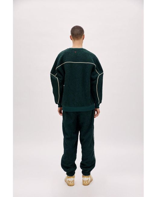 Pcfg Green Fluffy Track Sweat for men