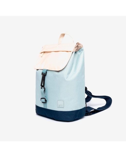 Lefrik Blue Kaut Mini Backpack Marine Block