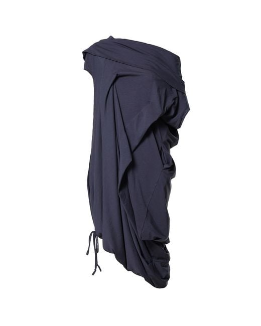 Metamorph Blue Oversized Maxi Dress