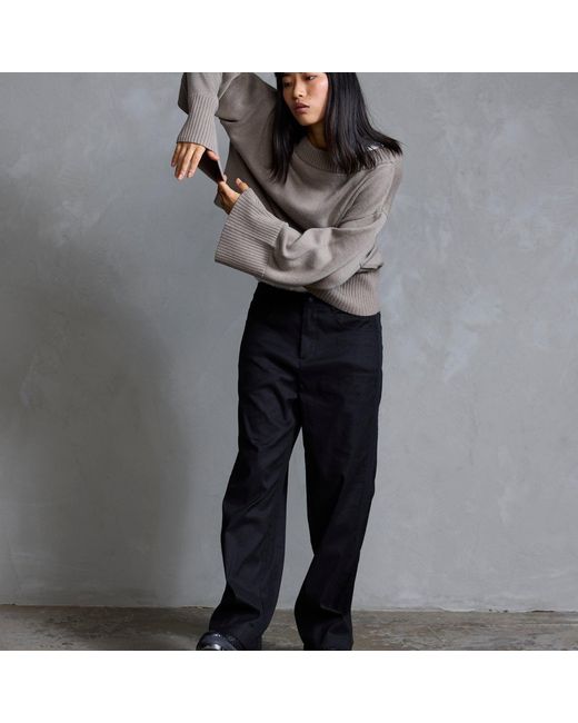Dref Black Rome Linen Pant