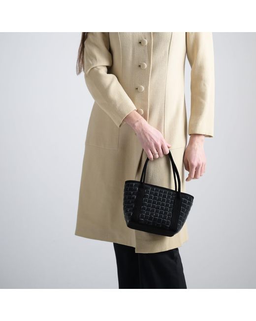 Velvet Atelier Black Cassiopeia Shoulder Bag