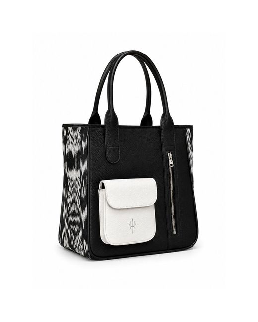 Bella Soul Black Cuero Tote