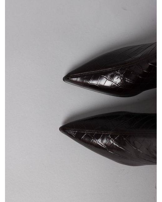 Blankens Black The Miranda Warm Croc