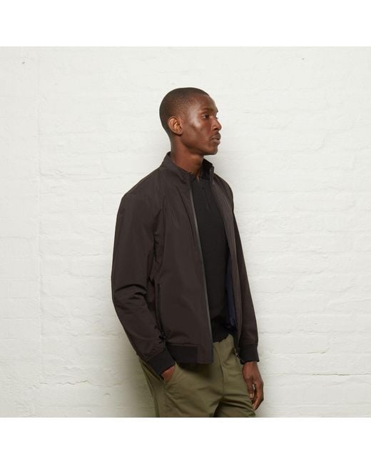 Guards London Black Hanson2 Bomber Jacket for men