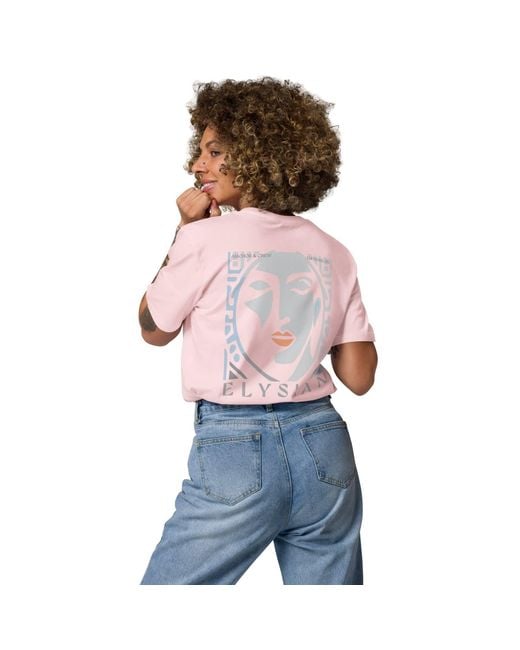 Anchor and Crew Pink Cotton Two Elysian Editions Organic Cotton T-Shirt