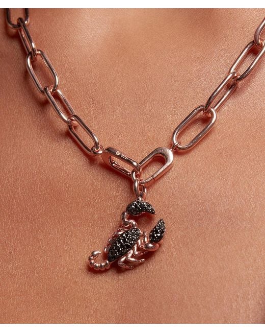 Onia Metallic Dancing Scorpion Charm