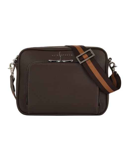 Luis Steven Black West Side Messenger for men
