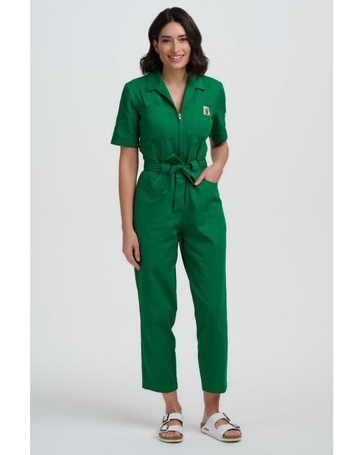 Sugarhill Green Meredith Boilersuit Bright