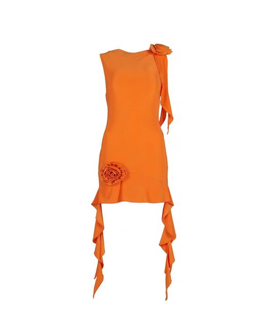 Herfetch Orange Mini The Fetch Dress