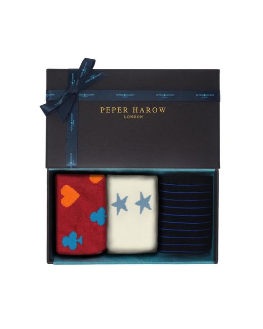 Peper Harow - Made in England Blue Nutcracker Gift Box for men
