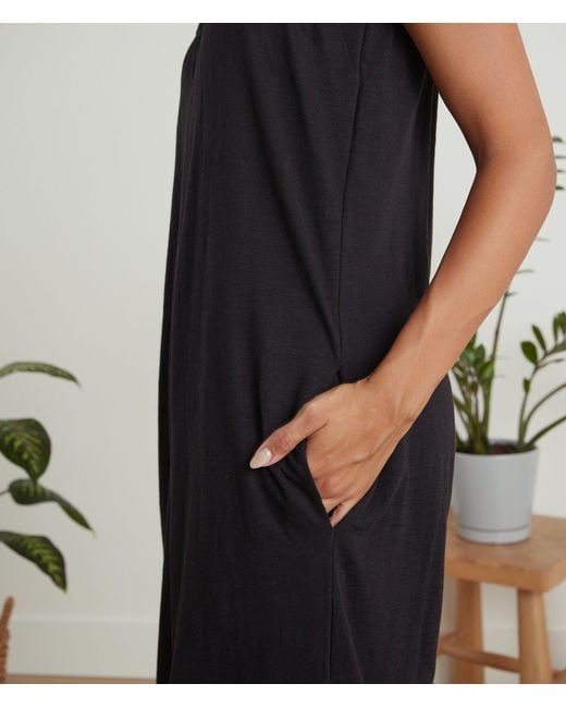Known Supply Black Tie Top Jumpsuit