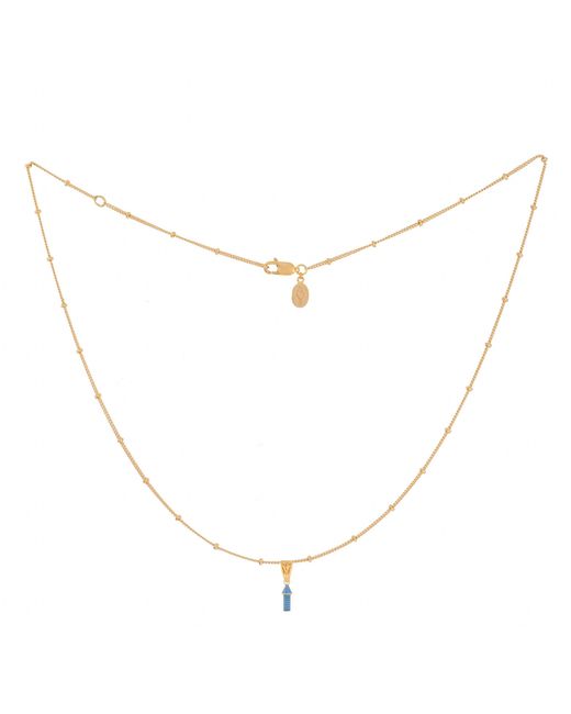 Après Youth Metallic Rocket Charm Necklace