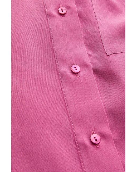 Exquise Pink Miranda Lyocell Shirt
