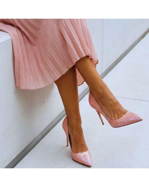 Subashini Heels Pink Desert Rose Stiletto Pump