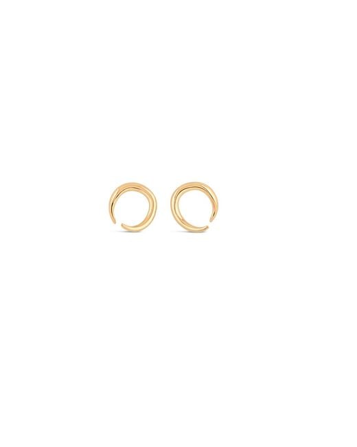 Dinny Hall Metallic Toro Horn Studs