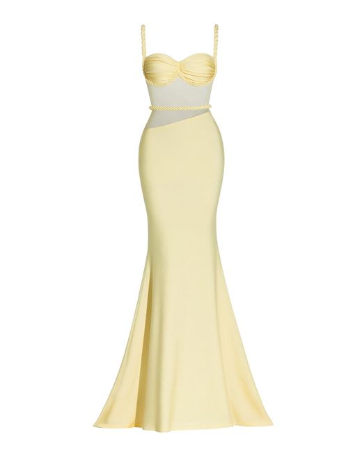 Maison Aureus Metallic Diana Dress