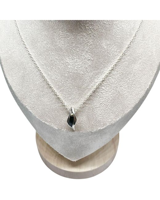 Tg-Jewellery by Tamara Gervasio Metallic Erotika Small Pendant Recycle Sterling Chain