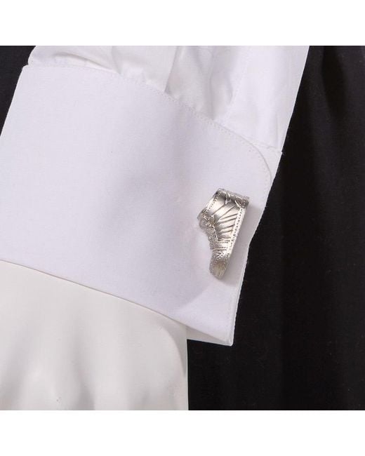 Gresham Blake Gray Hightop Trainer Cufflinks for men