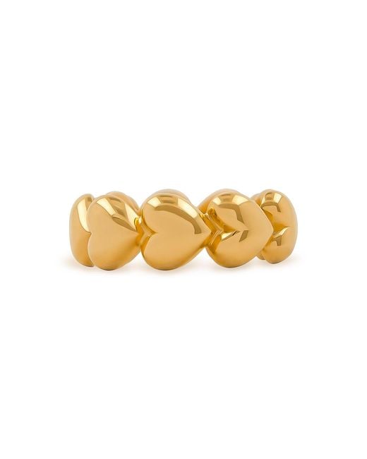 Cote Cache Metallic Everlasting Love Ring