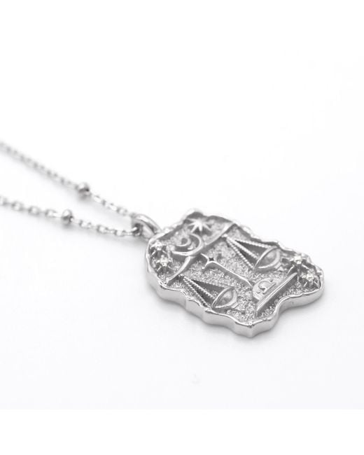 Luna Charles Metallic Solara Zodiac Necklace